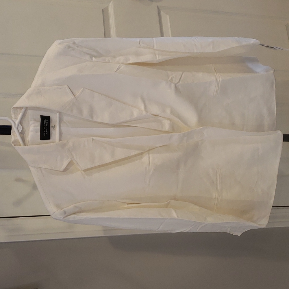 Womens jacket, 3/4 sleeves, off white, size 18, NWT